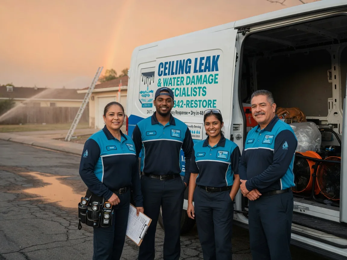 Ceiling Leak Cleanup company in Losantville, IN
